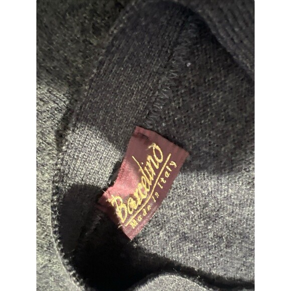 Barcelino Cardigan Sweater Wool Academia Grandpa Core Sz L - Picture 10 of 13